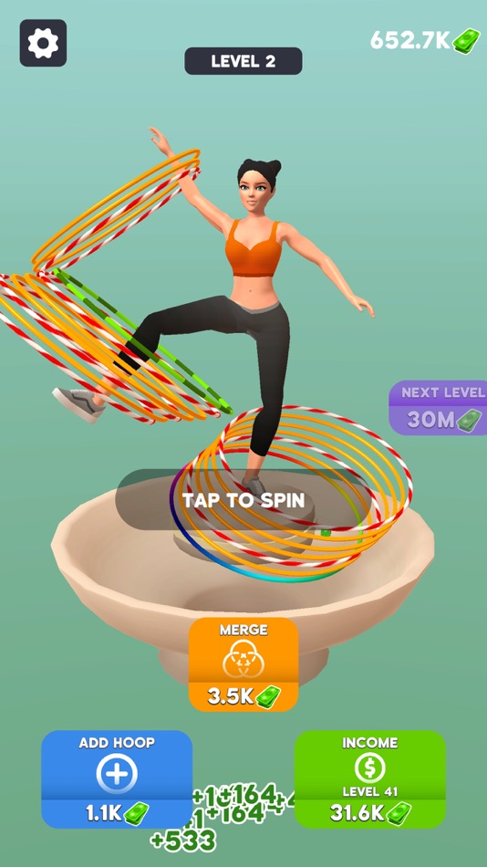 #3. Hoop ASMR (iOS) 由: Gigantic Games
