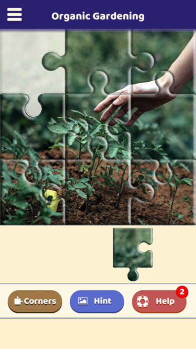 Organic Gardening Puzzle Screenshot