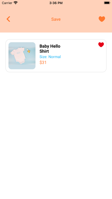 Online Baby Store Screenshot