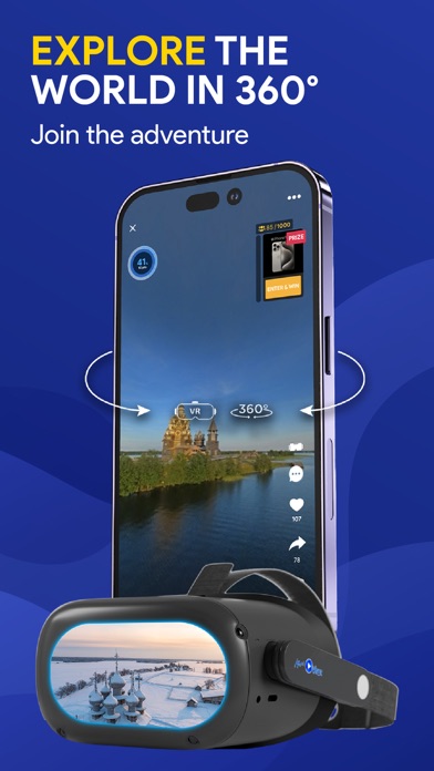 VUZ: Live 360 VR Videos Screenshot