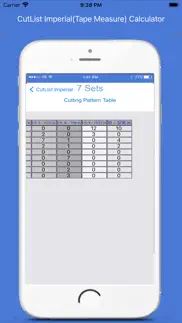 cutlist imperial calculator iphone screenshot 3