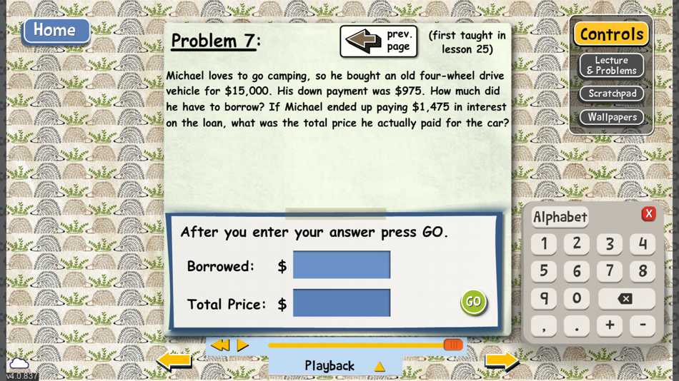 #4. TT Math 7 (macOS) 게시자: Teaching Textbooks