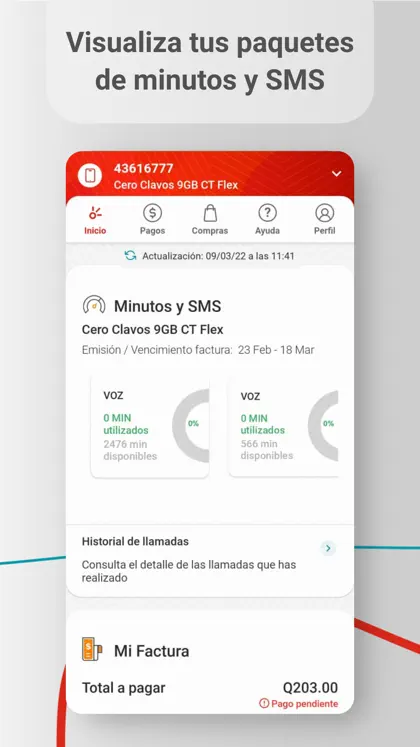 Mi Claro Centroamérica screenshot 4 of 6