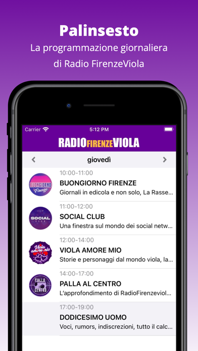 Radio FirenzeViola Screenshot