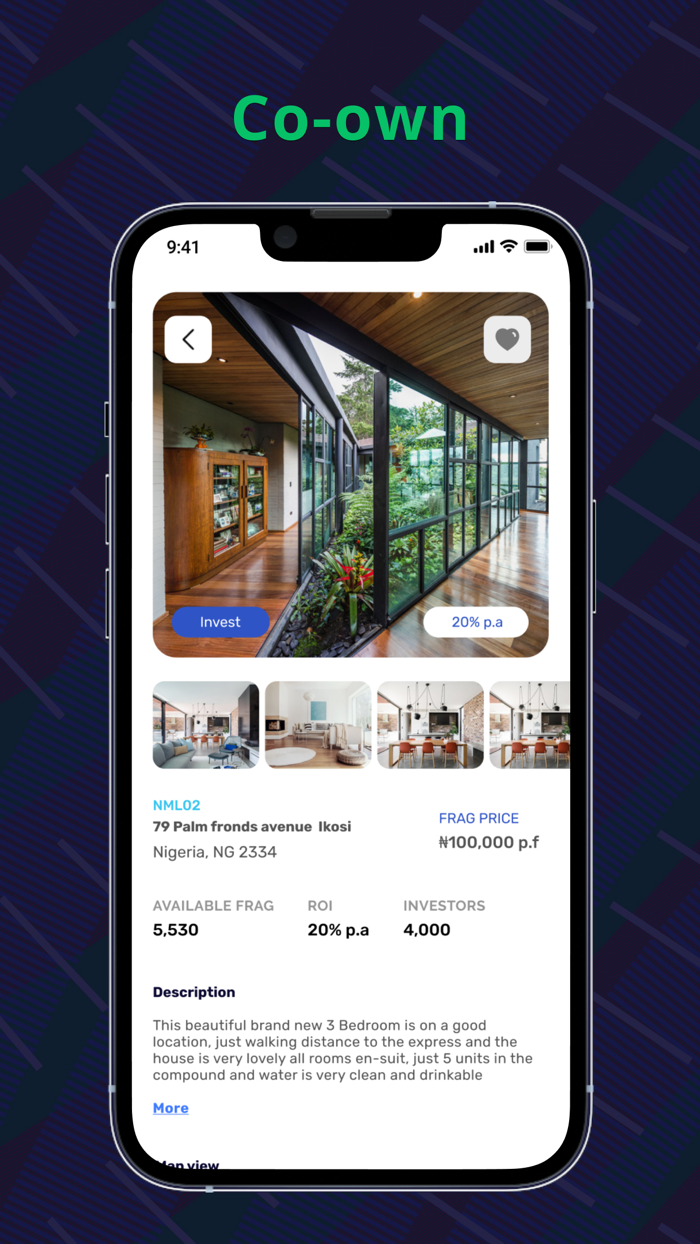 Fragvest Real Estate Store