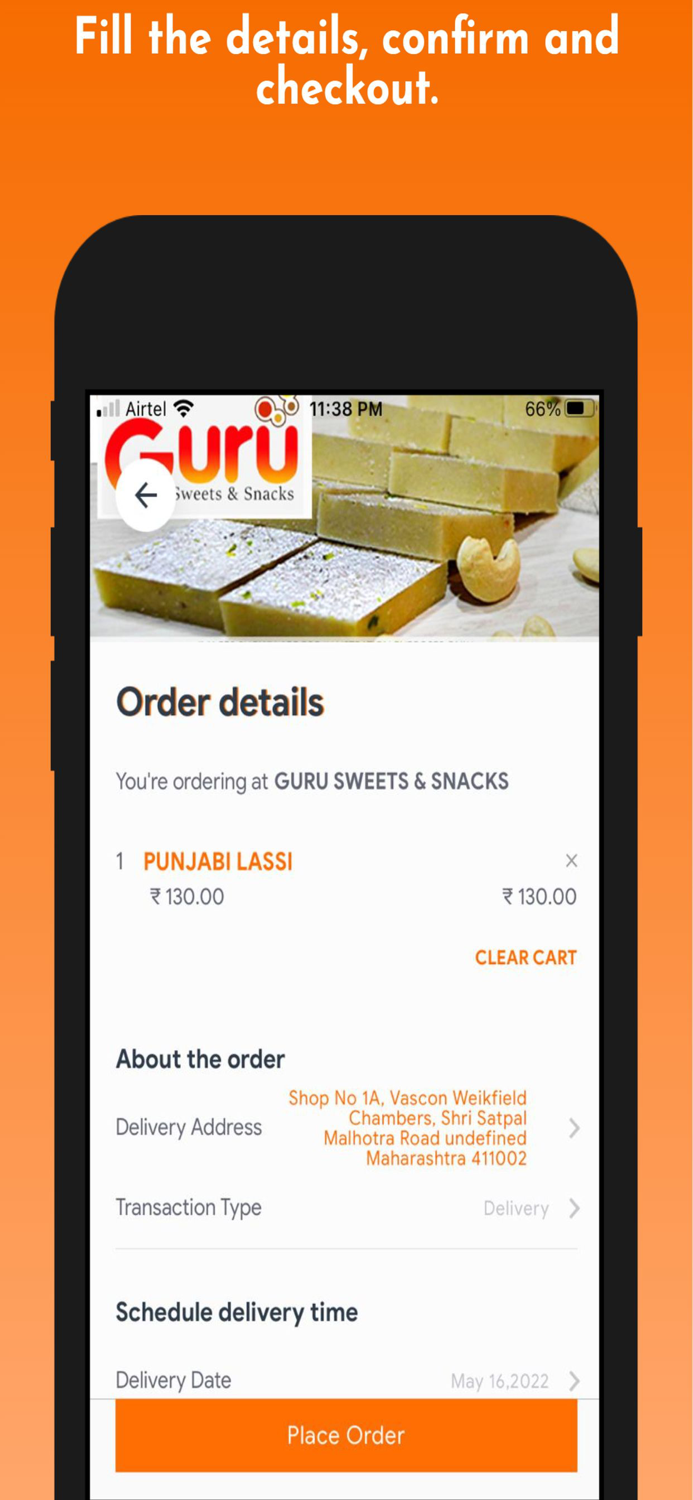 DoorStep Food Delivery