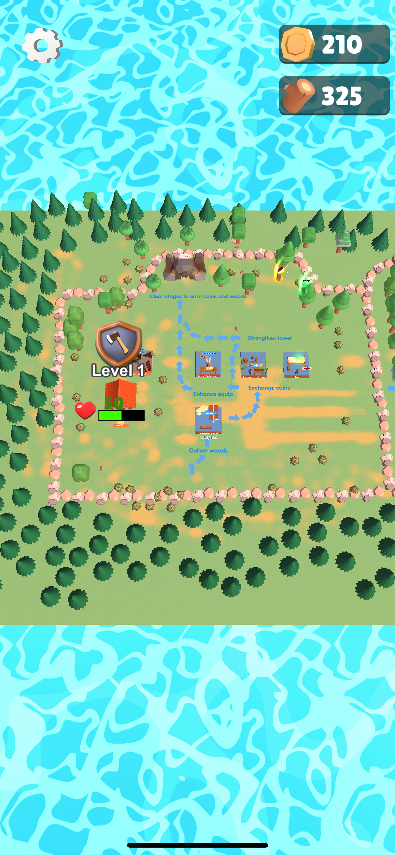 Lumber Warrior Defense War