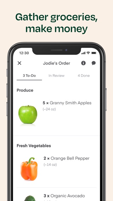 Screenshot #2 for Instacart Shopper: Earn money