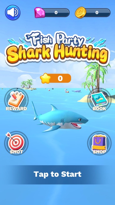 Fish Party: Shark Hunting Screenshot