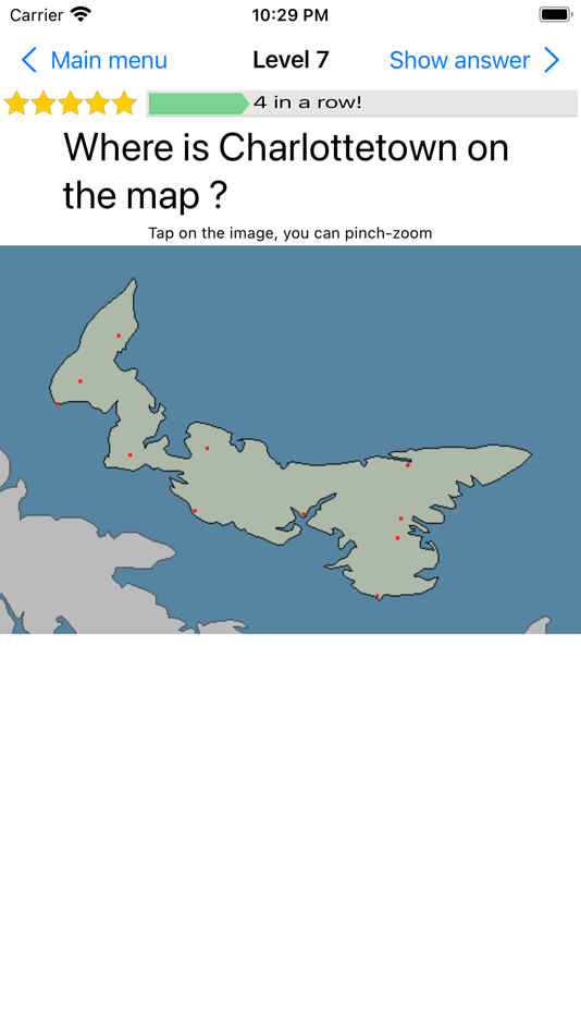 #6. Canada Quiz (iOS) بواسطة: Sanjay Rao