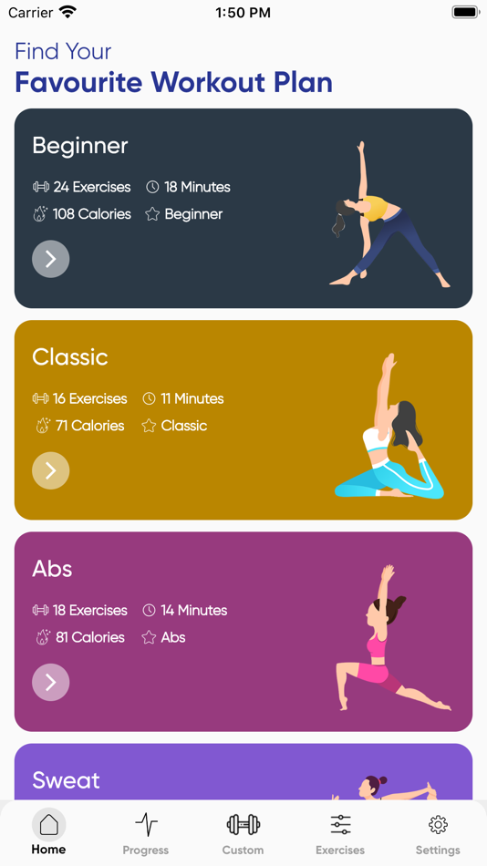 Fitness Workout & Weight Gain - 1.1 - (iOS)
