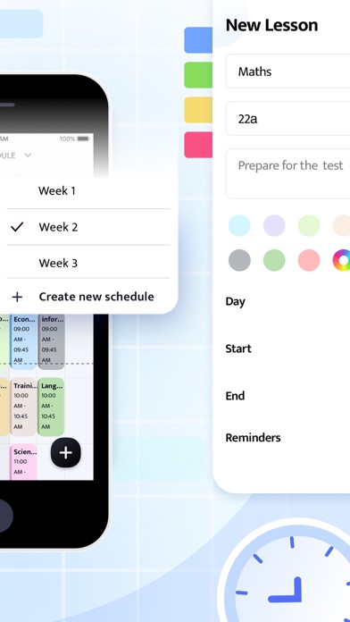 Digital Study Planner Schedule Screenshot