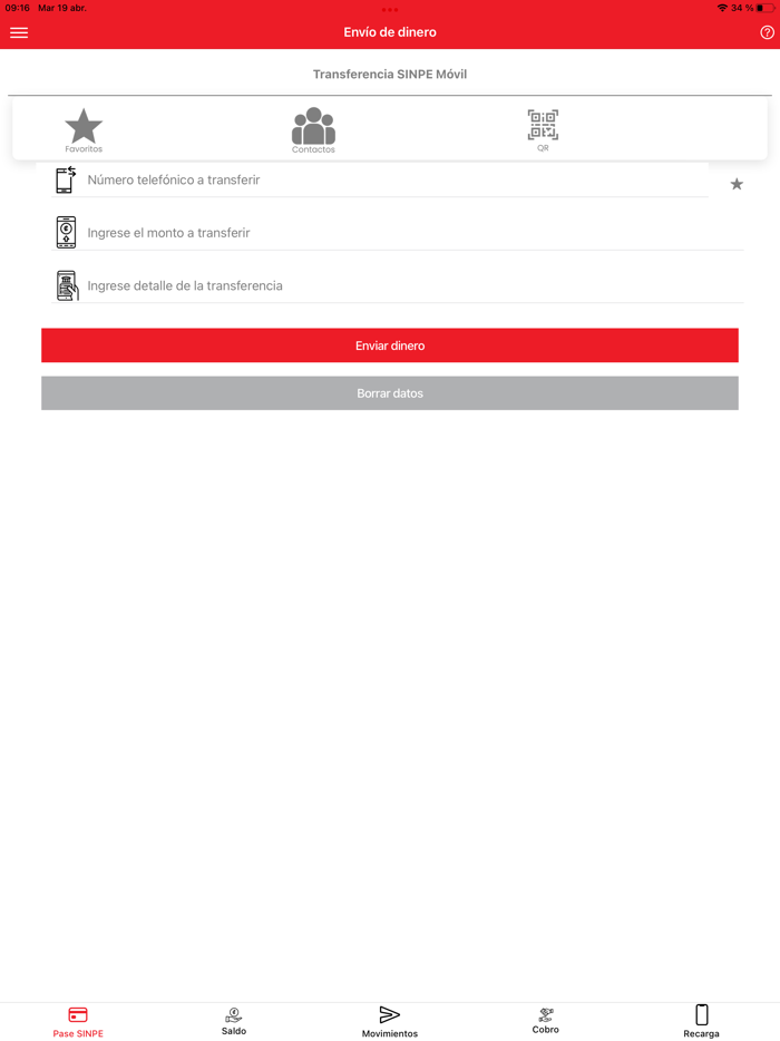 Davivienda SINPE Móvil Línea