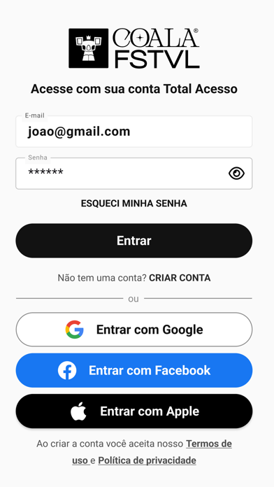 Screenshot #1 pour COALA FSTVL