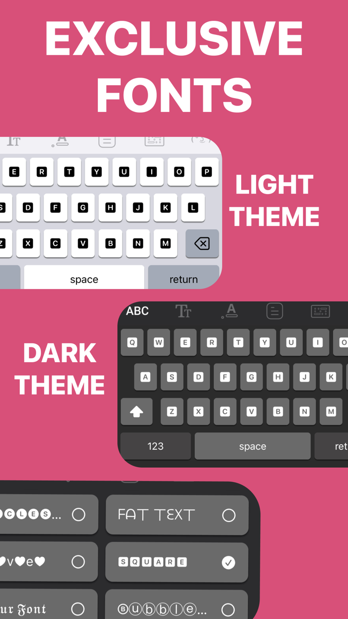 Cool Font Keyboard for iPhone