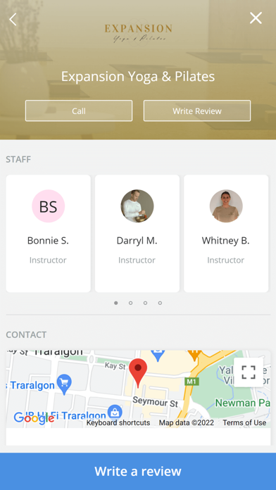 Expansion Yoga & Pilates Screenshot