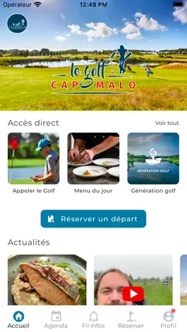 Game screenshot Golf Cap Malo apk