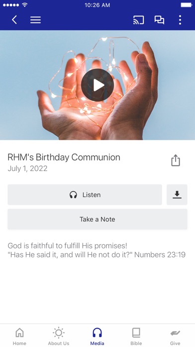 Reflecting Him Ministries Screenshot