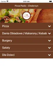 pizza paolo iphone screenshot 2