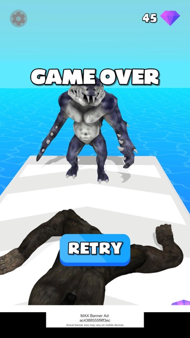 Monster Evolution Run Screenshot