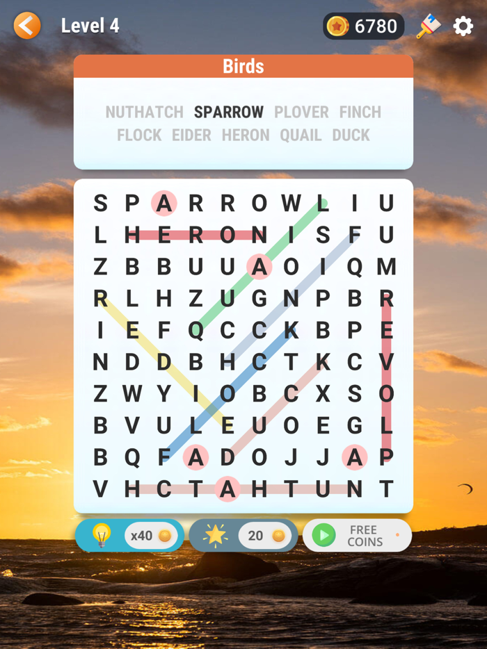Word Search - Find Hidden Word