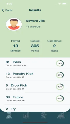 Game screenshot Rugby StatKeeper hack