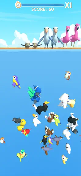 Game screenshot Fly Match 3D - LoveBird Master mod apk