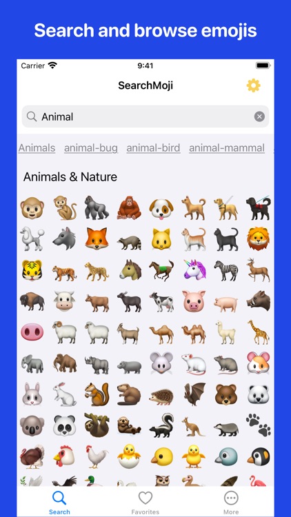 SearchMoji: Emoji Search App screenshot-0