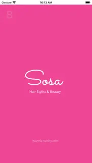sosa beauty & hair iphone screenshot 1