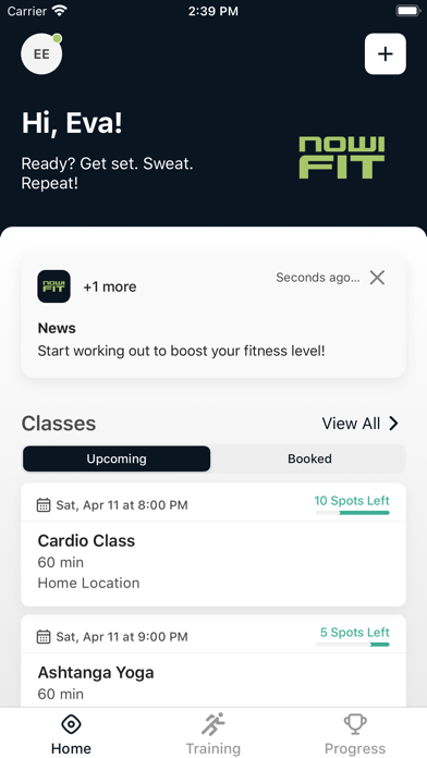 nowifit sports & vitality Screenshot