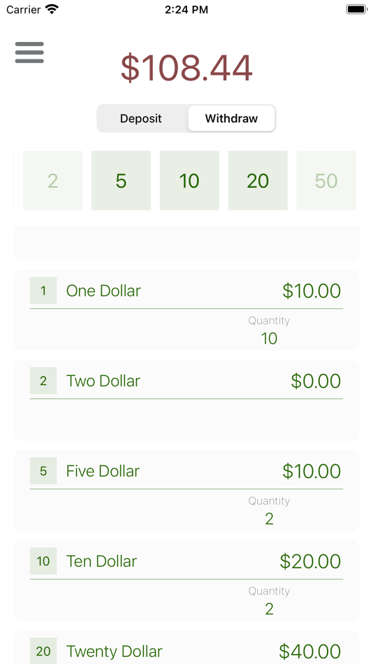 #3. MyChange Counter. (iOS) بواسطة: Kramer Concepts, LLC