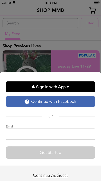 SHOP MMB Screenshot