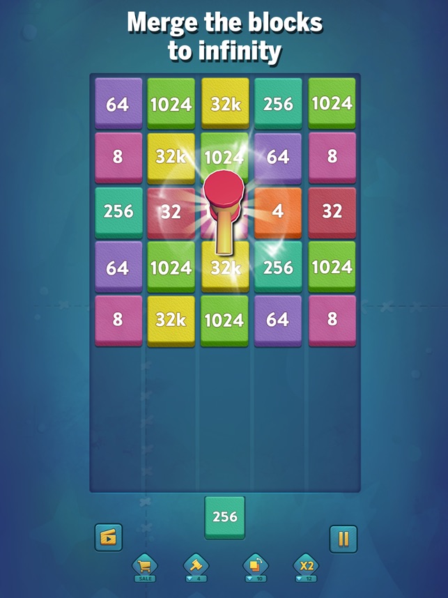 2048: X2 Merge Blocks - Jogue 2048: X2 Merge Blocks Jogo Online