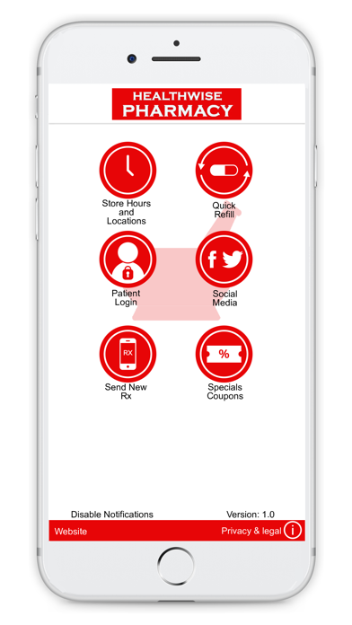 Healthwise Pharmacy Screenshot