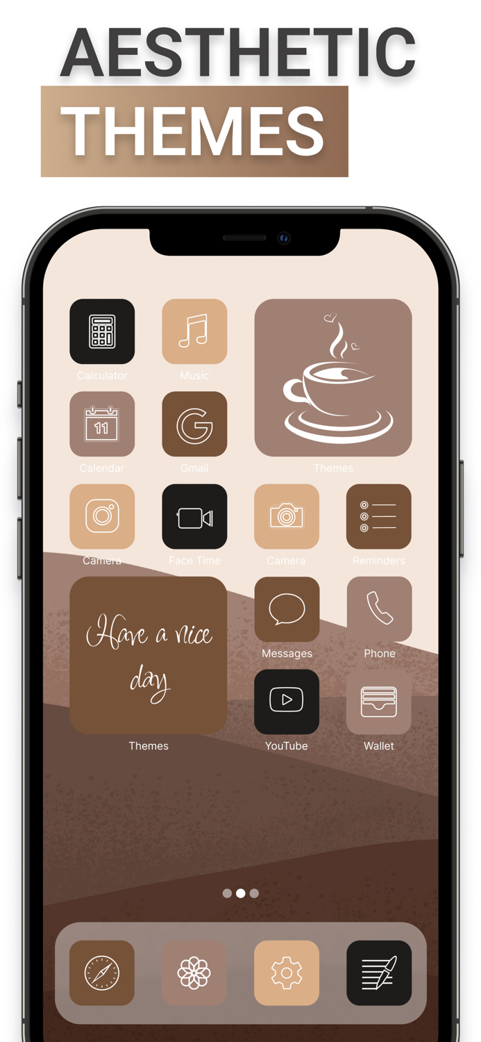 Themes・Custom Icons Widgets