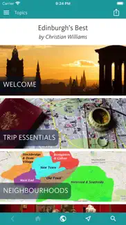 edinburgh's best: travel guide iphone screenshot 1