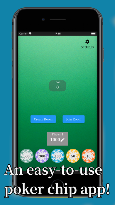 Poker Chips Anywhere Screenshot