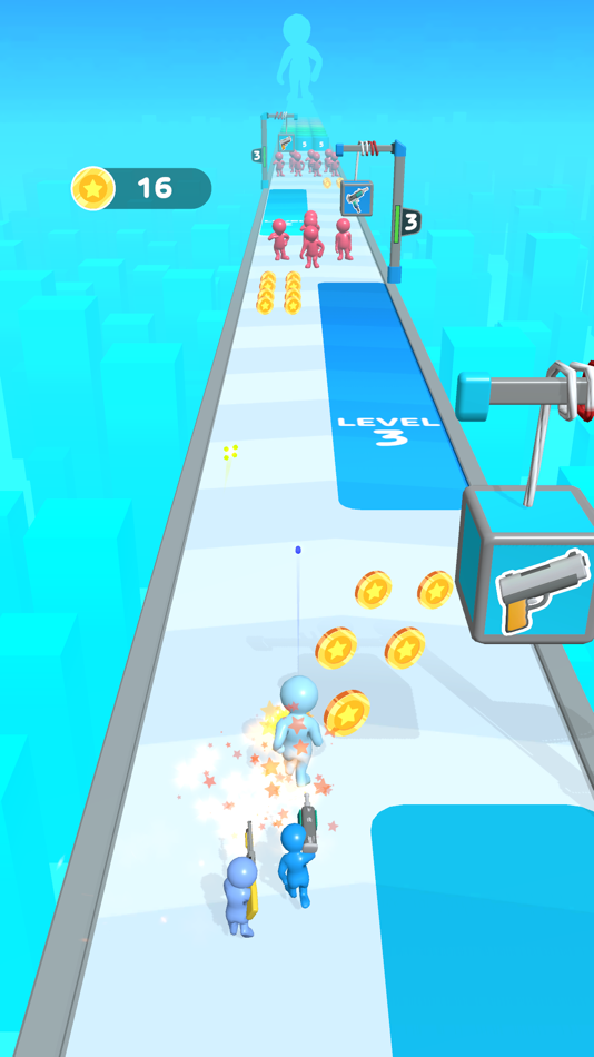 #6. Gun Merge Hero (iOS) By: Elif Arzu Dedekarginoglu