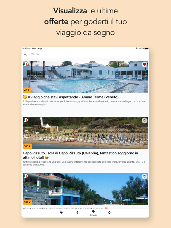 Viaggiare con poco iPad screenshot