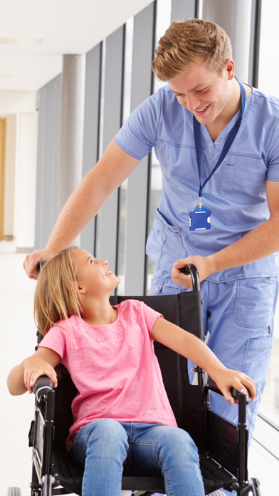 Wheelchaired Child Wallpapers app screenshot 2
