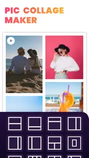 split pic :photo collage maker iphone screenshot 2
