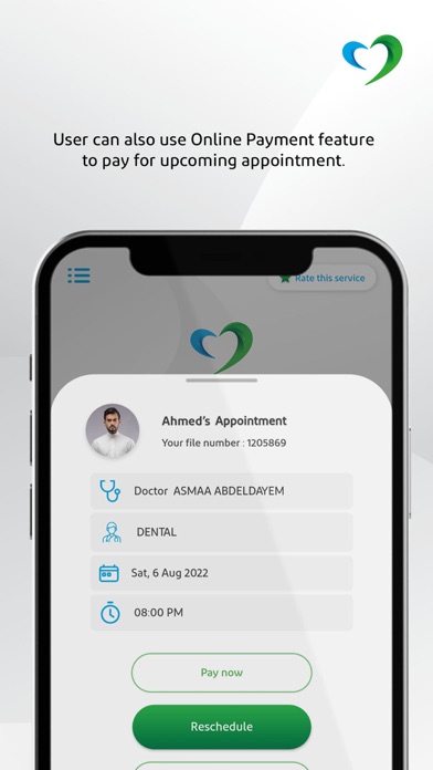 Saudi German Health Screenshot