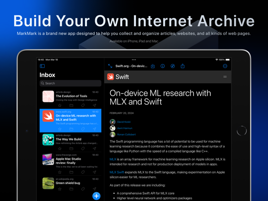 Screenshot #1 for MarkMark