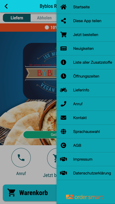 Byblos Restaurant Screenshot