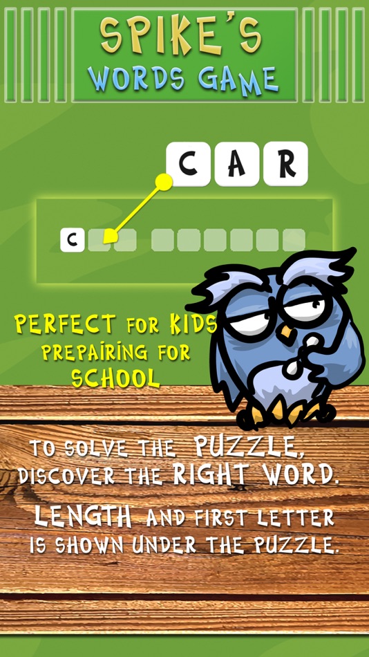 #4. Spike's Word Game (iOS) 由: Tomislav Puzak
