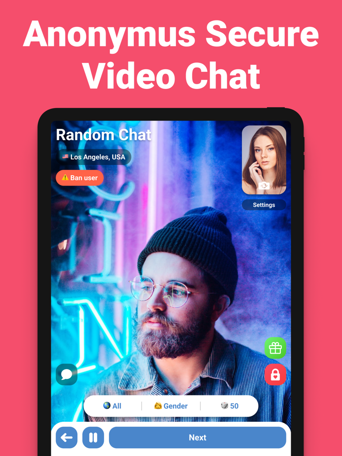 Random Chat Video Live Mini TV