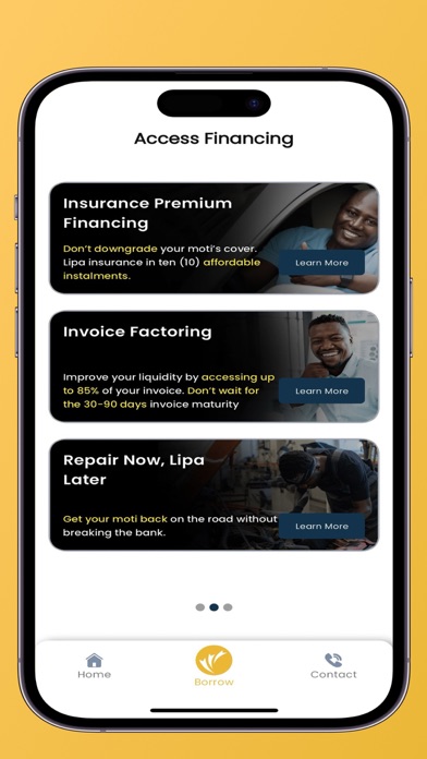 Momentum Credit Screenshot