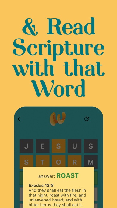 Bible Word Challenge Puzzle Screenshot