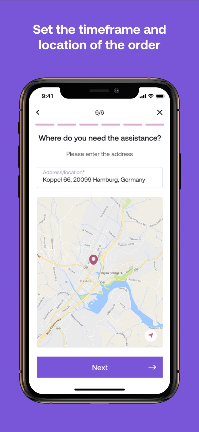FLEXXI - Care  Help booking