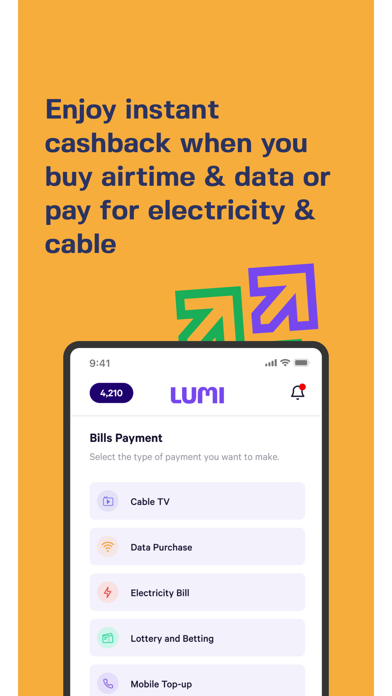 Lumi Rewards Screenshot